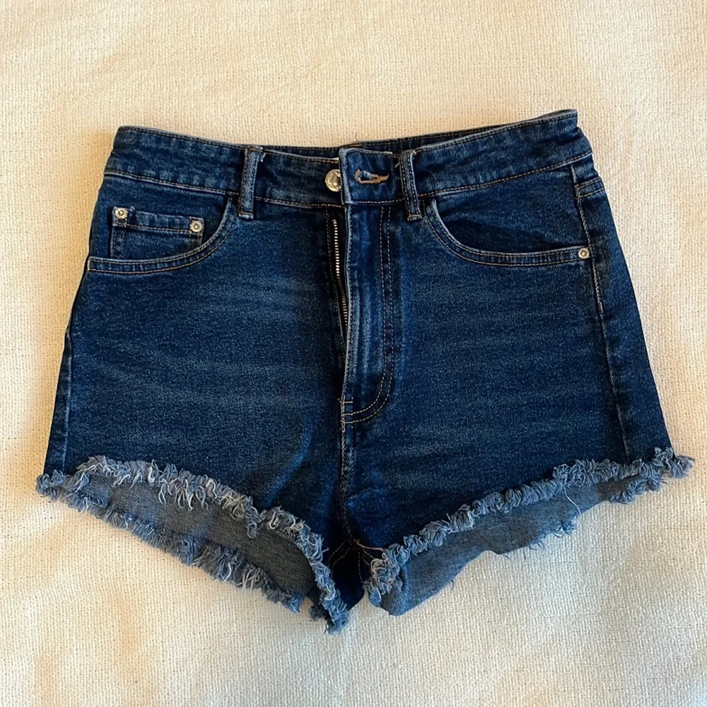 Zara denim stretchy‎ shorts